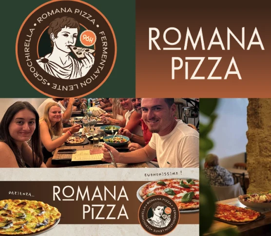 Romana Pizza : nouvelle identité visuelle