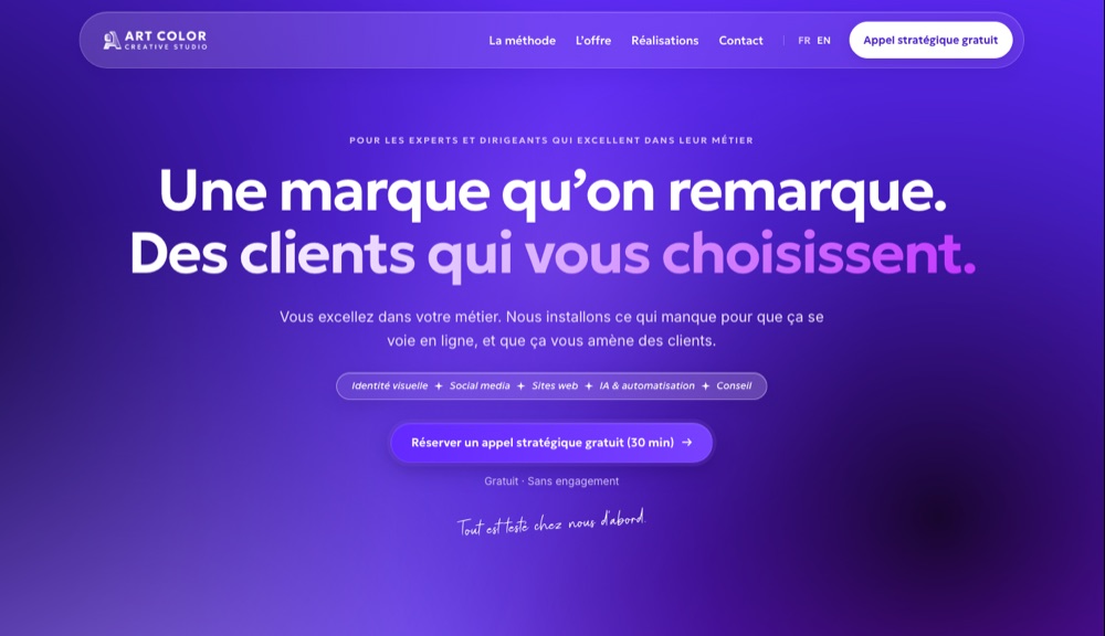 Le site Art Color