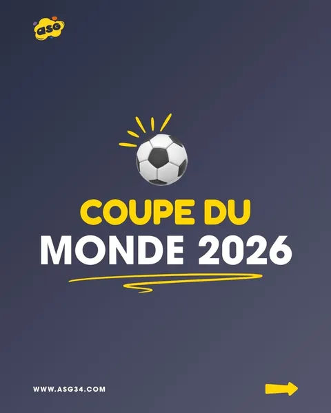 Publication ASG34 : création autour de la Coupe du monde 2026