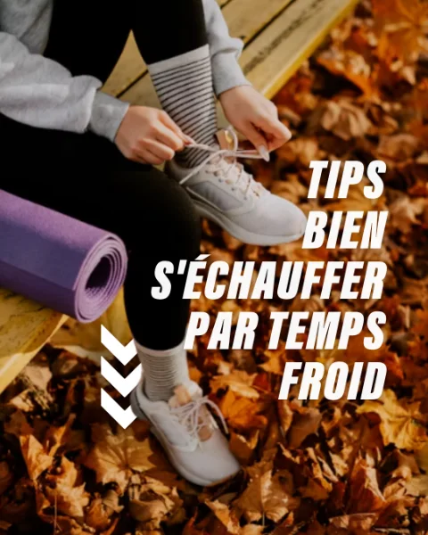 Publication « Bien s’échauffer par temps froid » pour une salle de sport